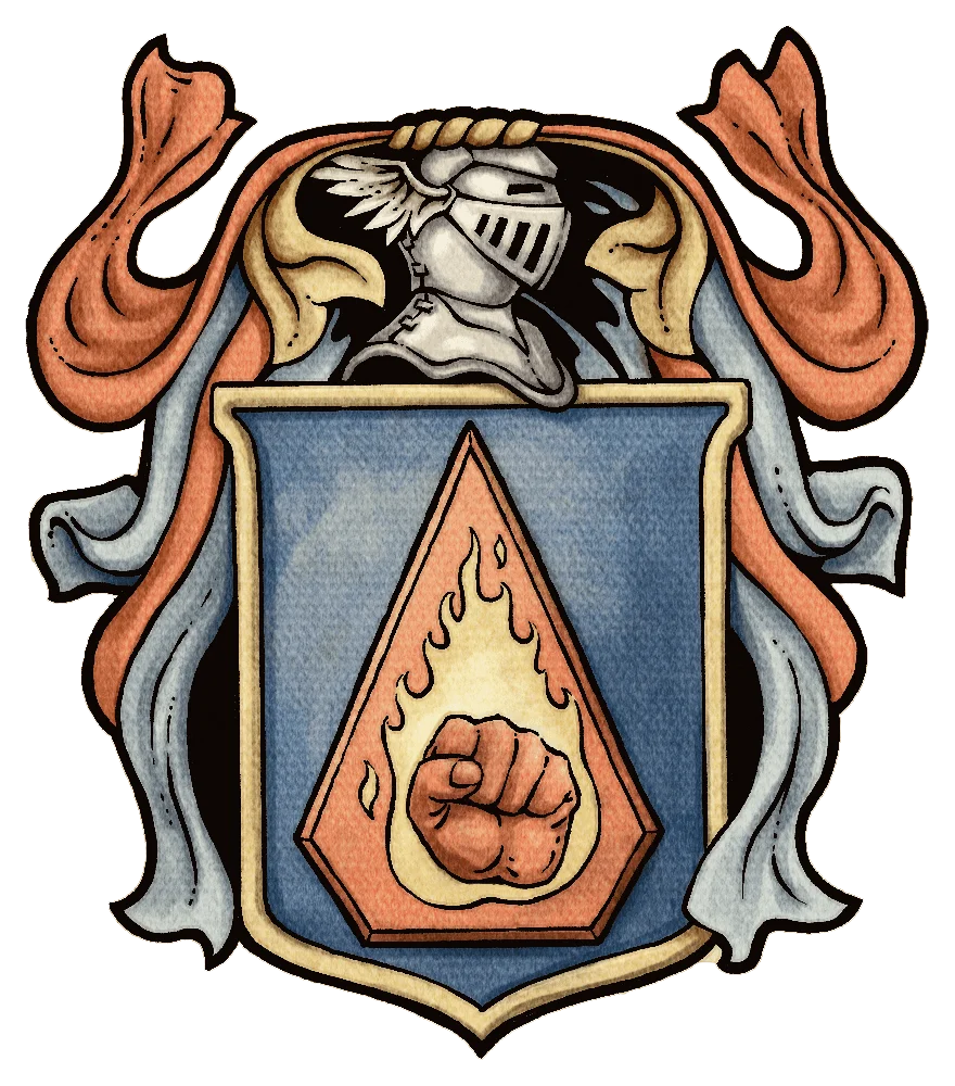 Flaming Fist Coat of Arms
