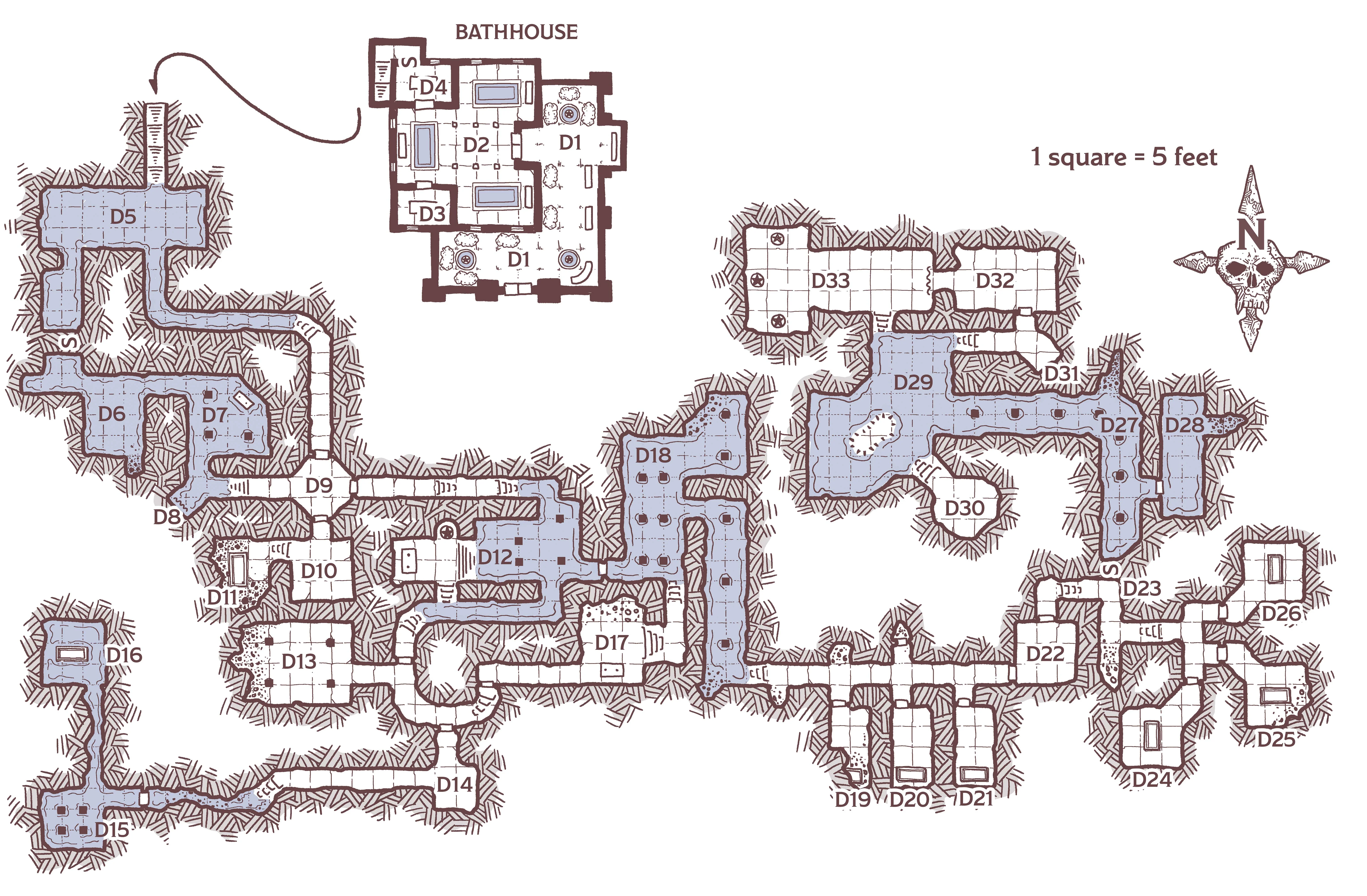 Map 1.3: Dungeon of the Dead Three
