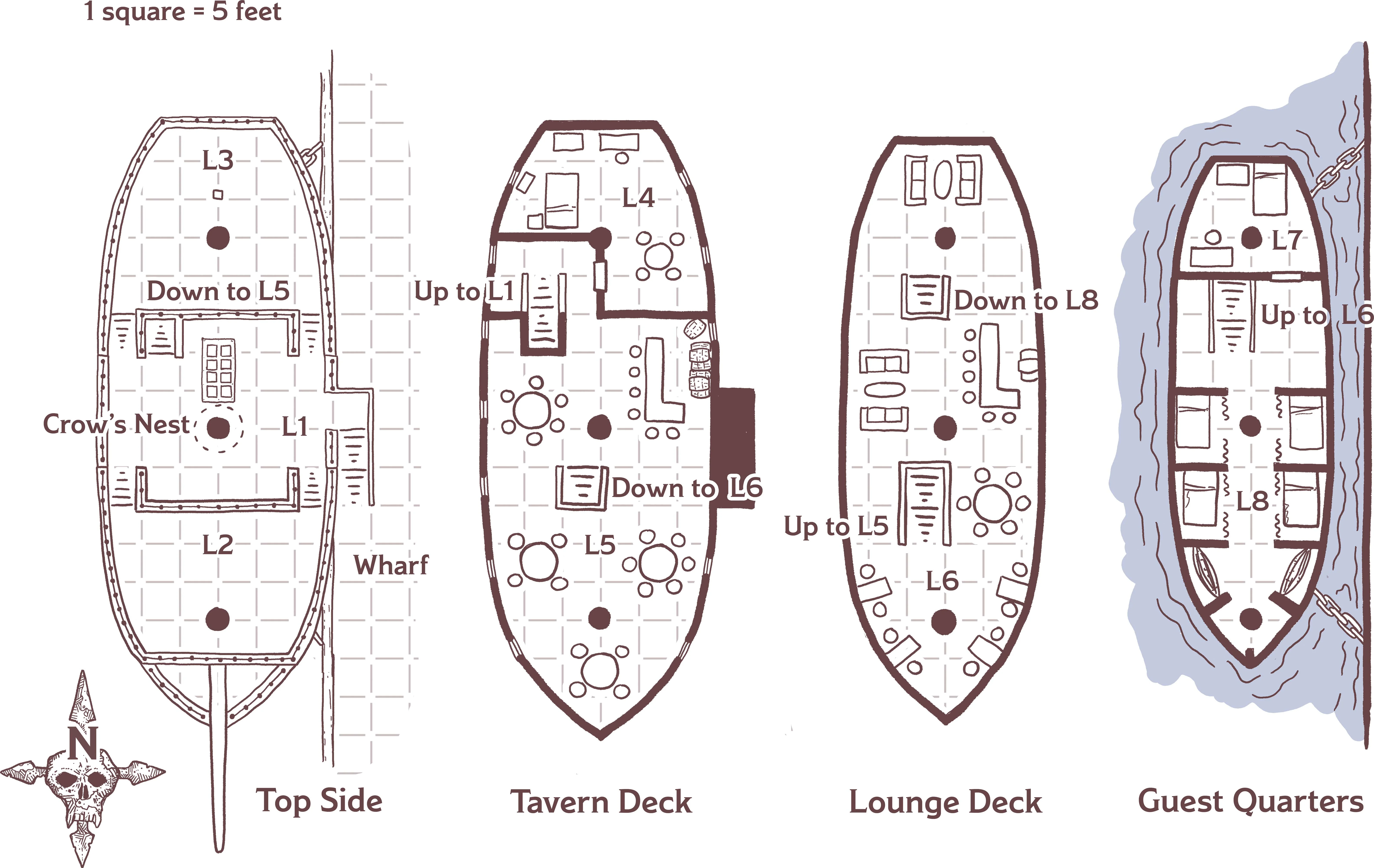 Map 1.4: The Low Lantern
