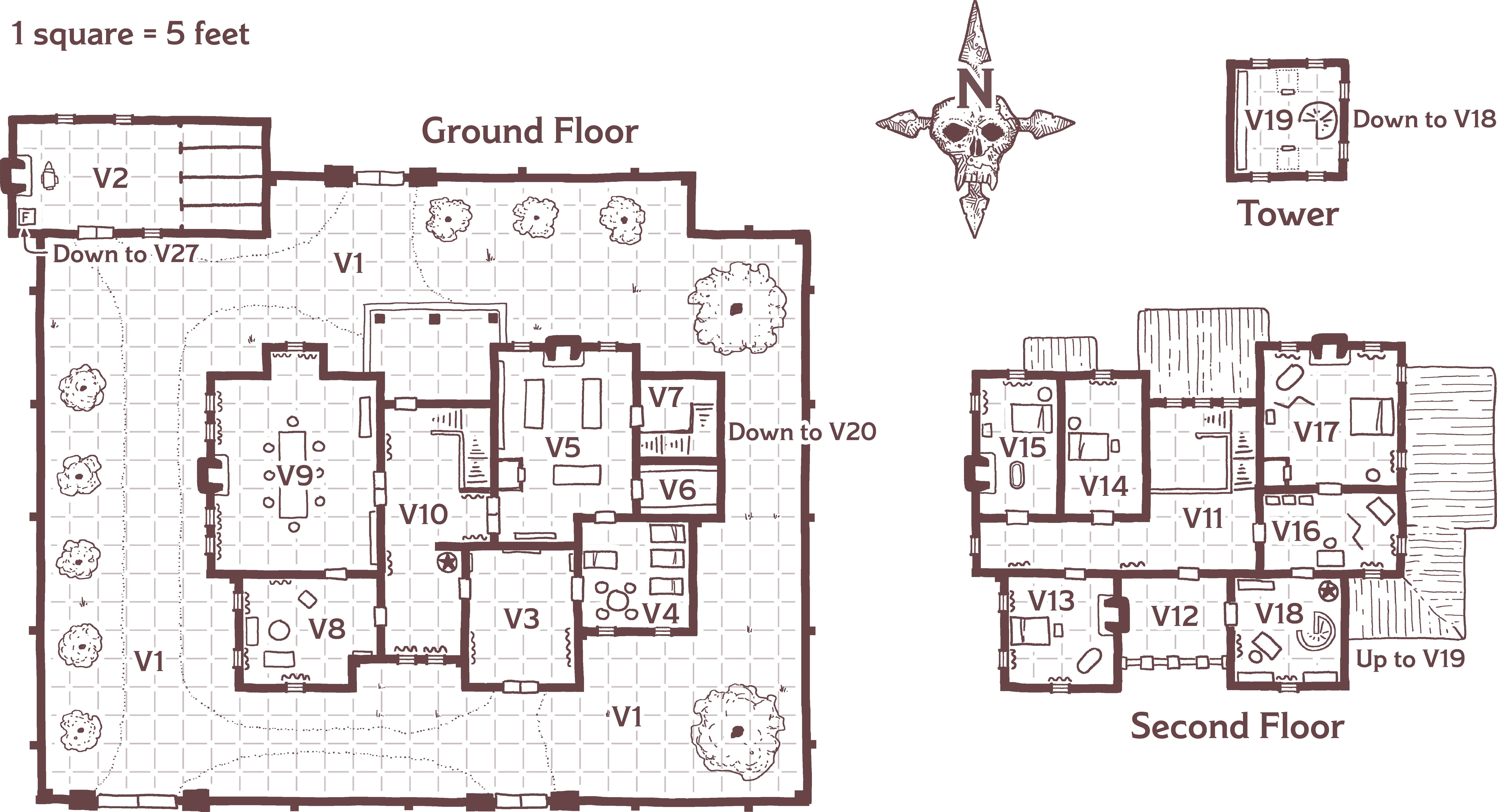 Map 1.5: Vanthampur Villa
