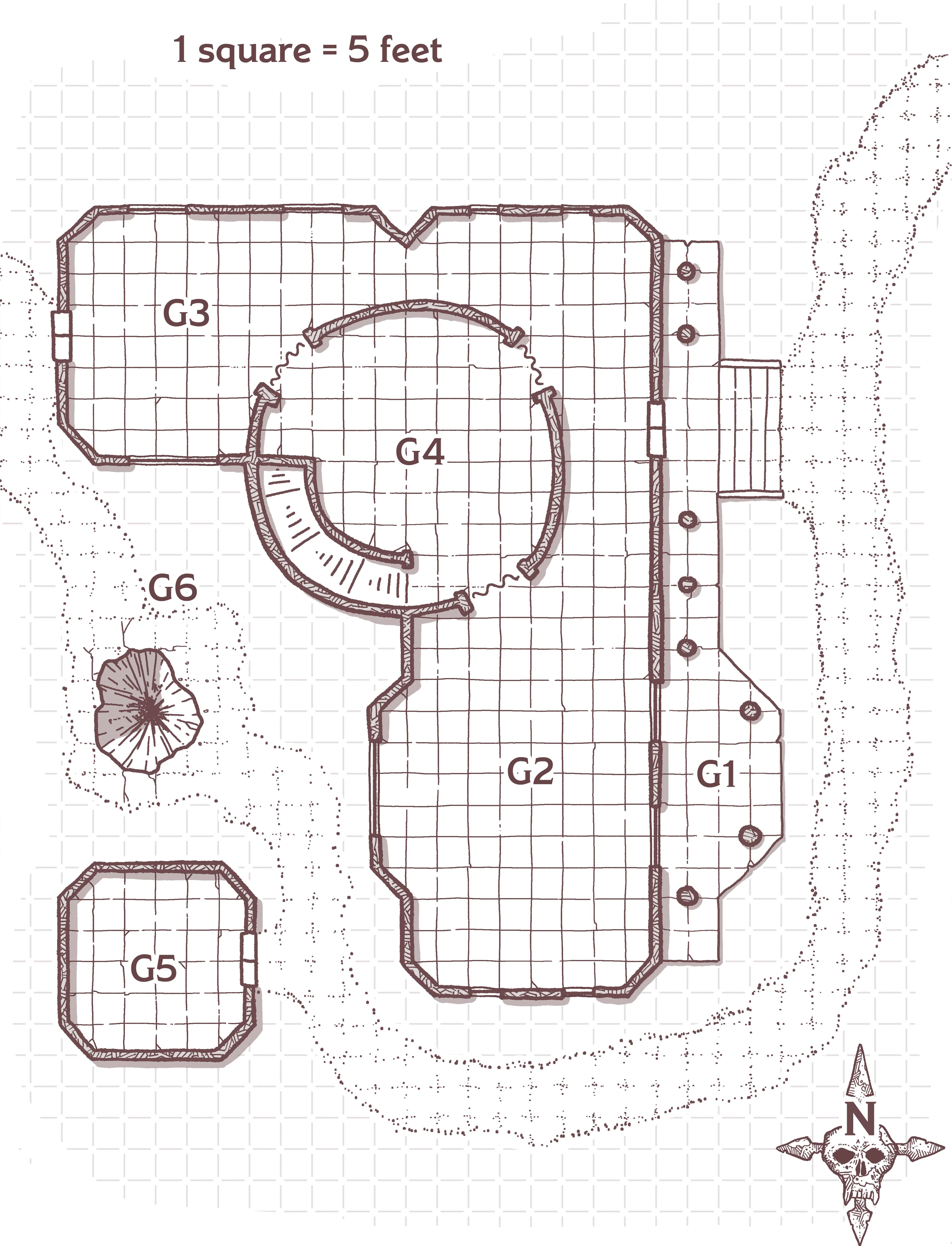 Map 2.5: Grand Cemetery Chapel
