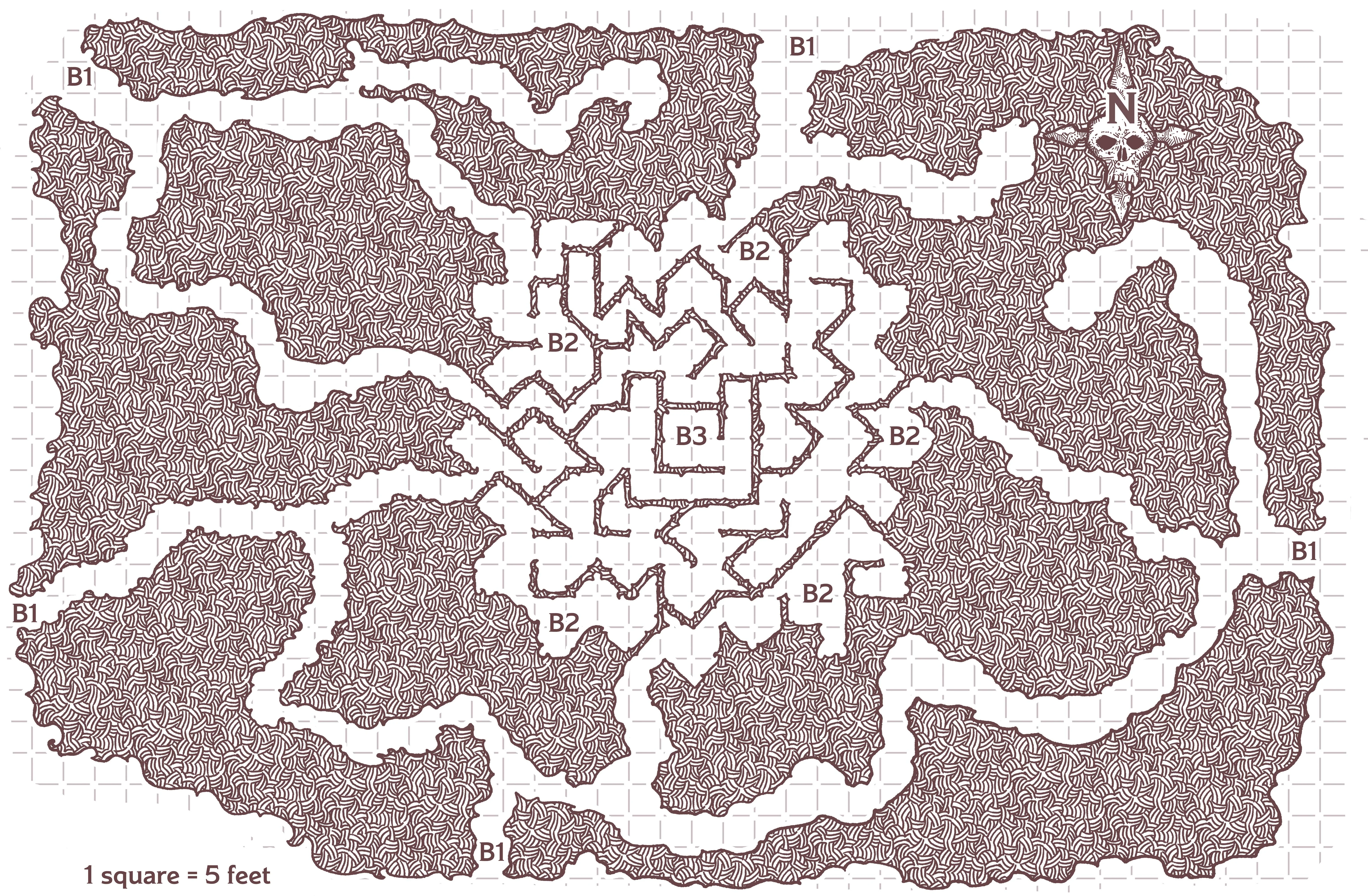 Map 3.4: Bone Brambles