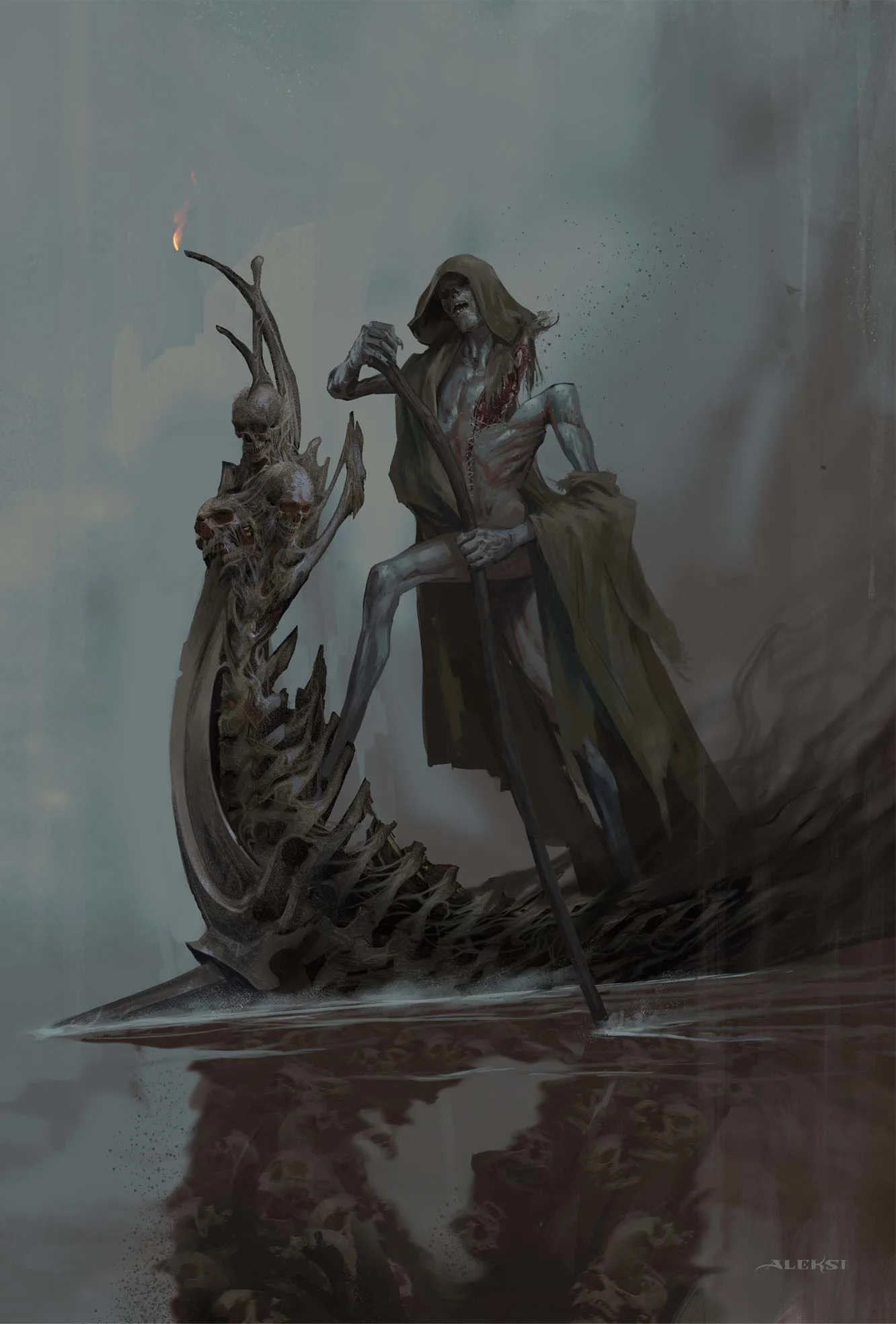 Marrenoloth plying the River Styx