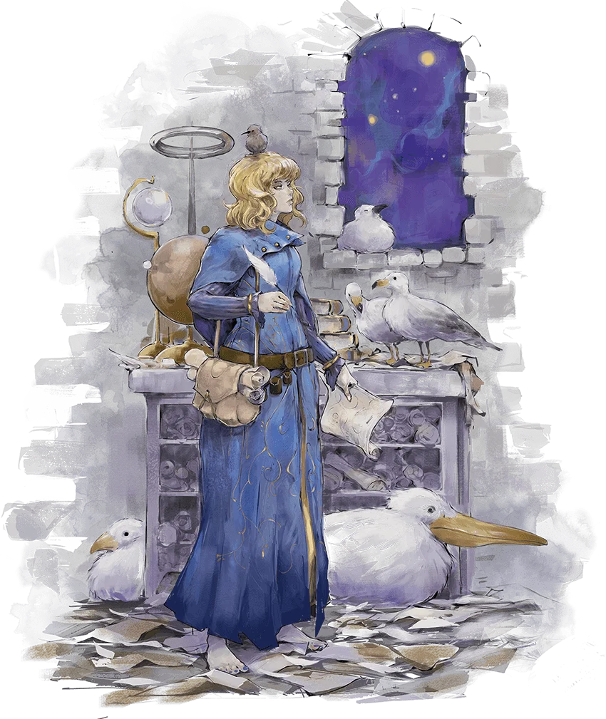 Topolah and Her Birds