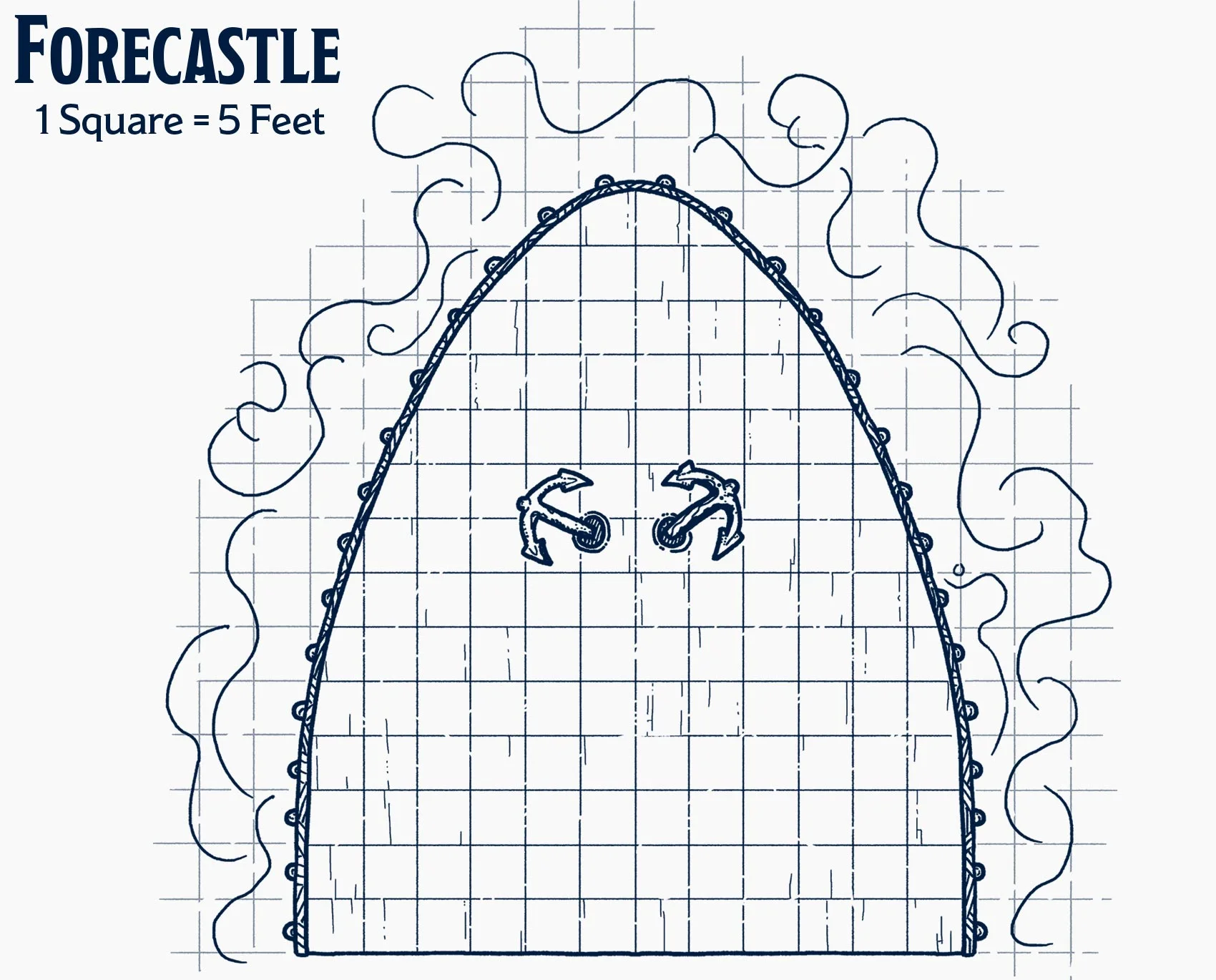 Forecastle Map