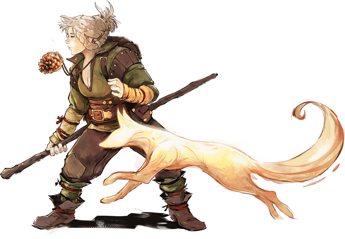 Dwarf Druid of Wildfire