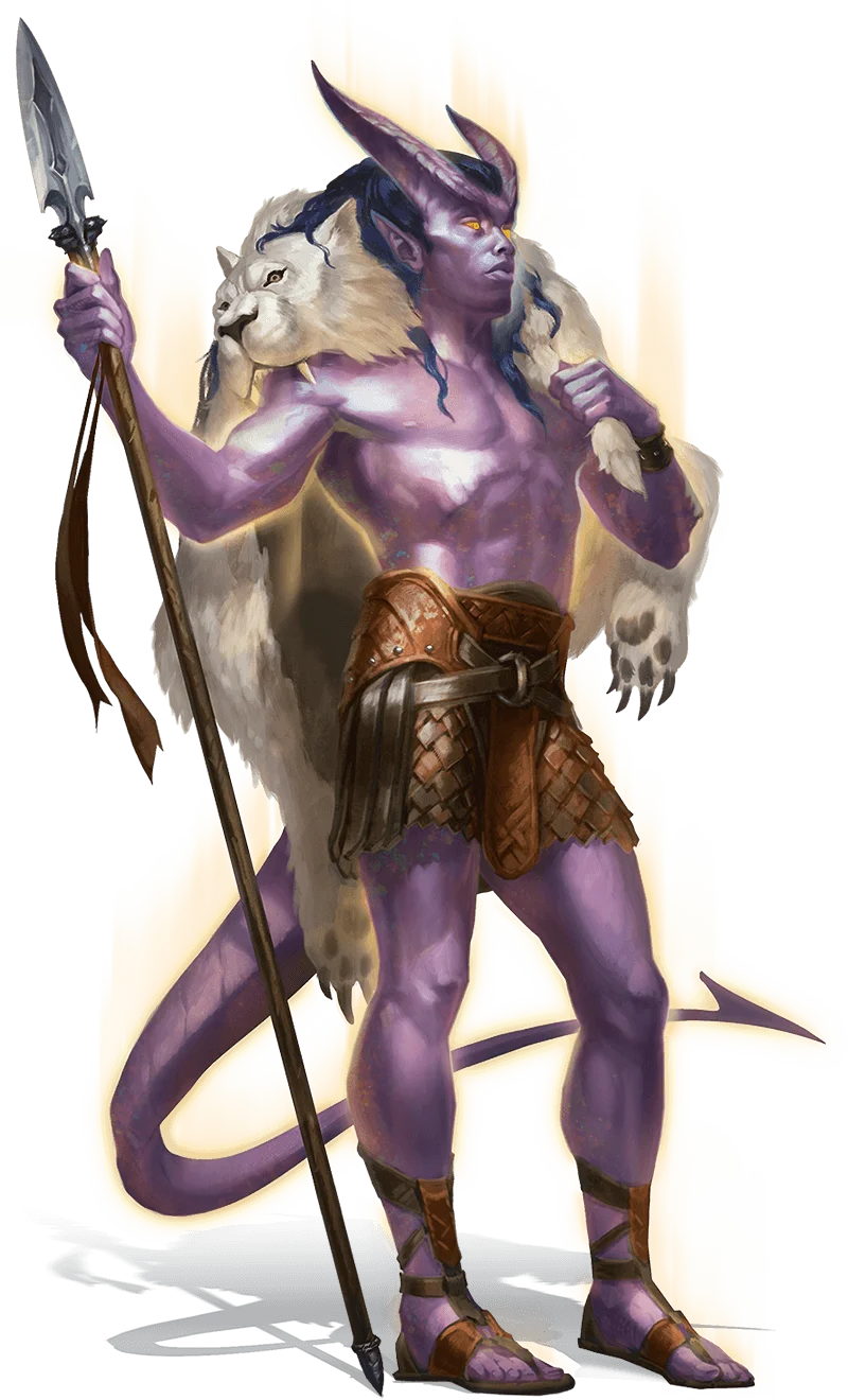 Tiefling Paladin of Glory