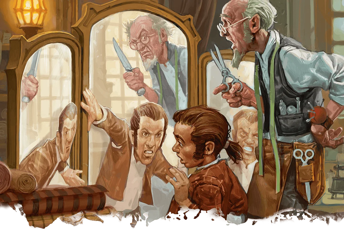A Tailor Shop in a Mirror Zone